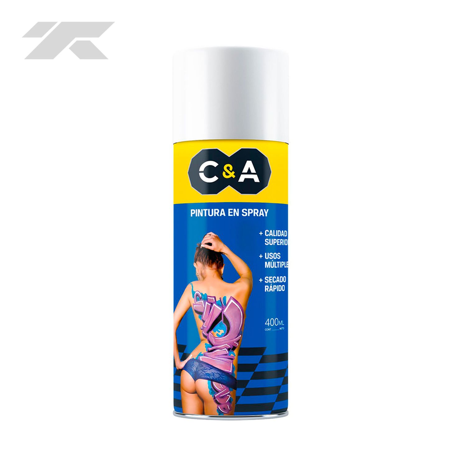 Spray blanco brillante 